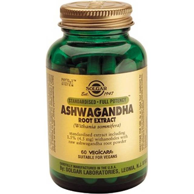 Billede af Solgar SFP Ashwagandha Root Extract 60 stk