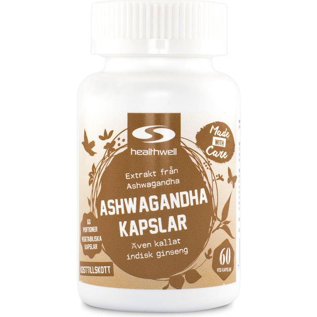 Billede af Healthwell Ashwagandha Kapsler 60 stk