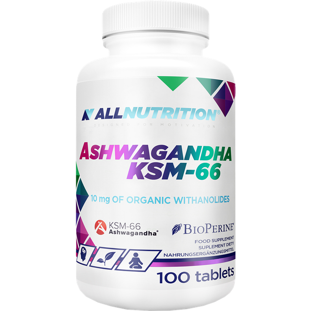 Billede af Allnutrition Ashwagandha KSM-66 100 stk